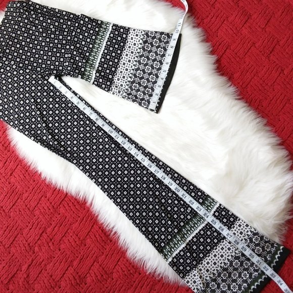 BCX | Lightweight Green Multi-toned Pull-on Pants M - Picture 3 of 9